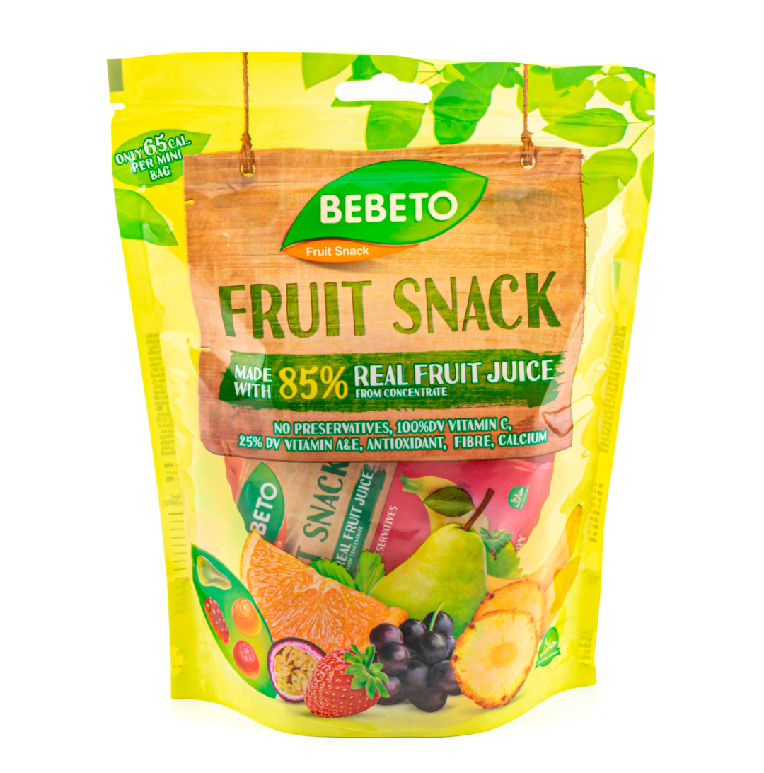 BEBETO FRUIT SNACK 105G